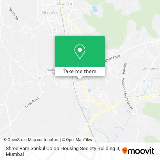 Shree Ram Sankul Co op Housing Society Building 3 map