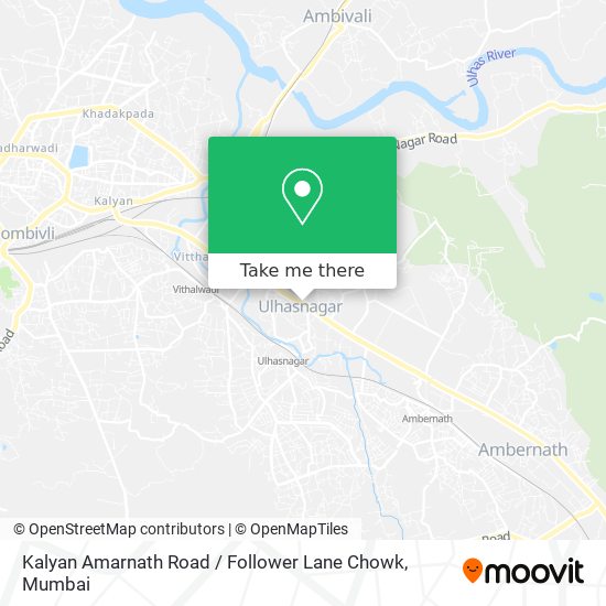 Kalyan Amarnath Road / Follower Lane Chowk map