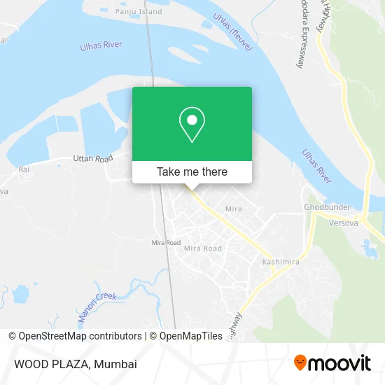 WOOD PLAZA map