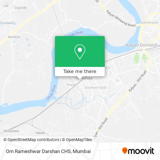 Om Rameshwar Darshan CHS map