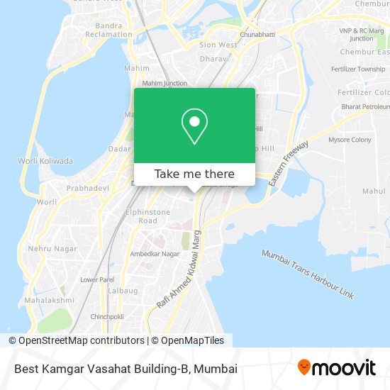 Best Kamgar Vasahat Building-B map