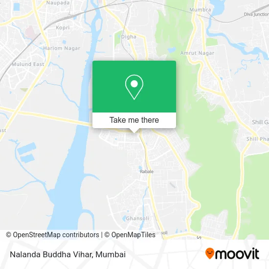 Nalanda Buddha Vihar map