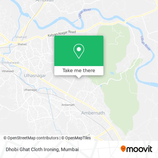 Dhobi Ghat Cloth Ironing map