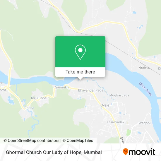 Ghormal Church Our Lady of Hope map