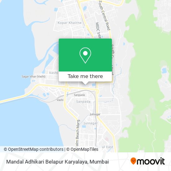 Mandal Adhikari Belapur Karyalaya map