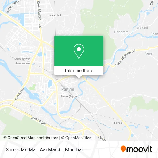 Shree Jari Mari Aai Mandir map