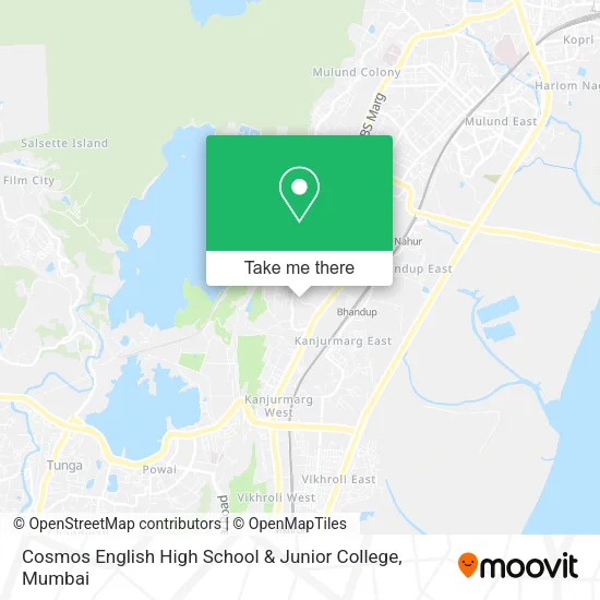Cosmos English High School & Junior College map