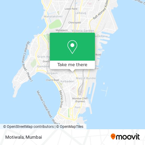 Motiwala map