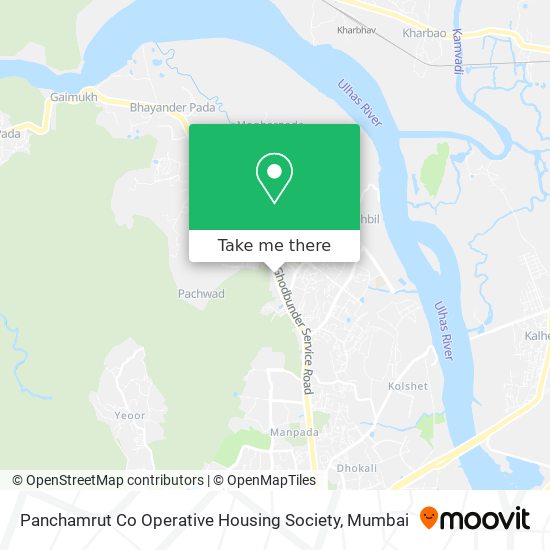 Panchamrut Co Operative Housing Society map
