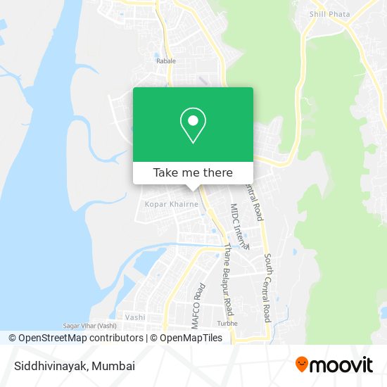 Siddhivinayak map