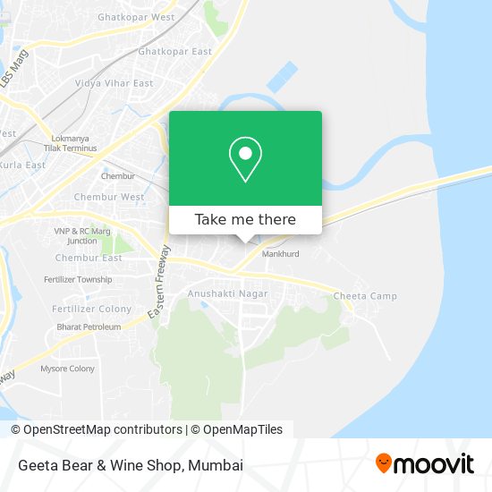 Geeta Bear & Wine Shop map