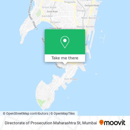Directorate of Prosecution Maharashtra St map