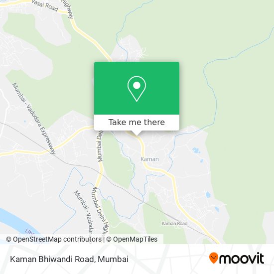 Kaman Bhiwandi Road map