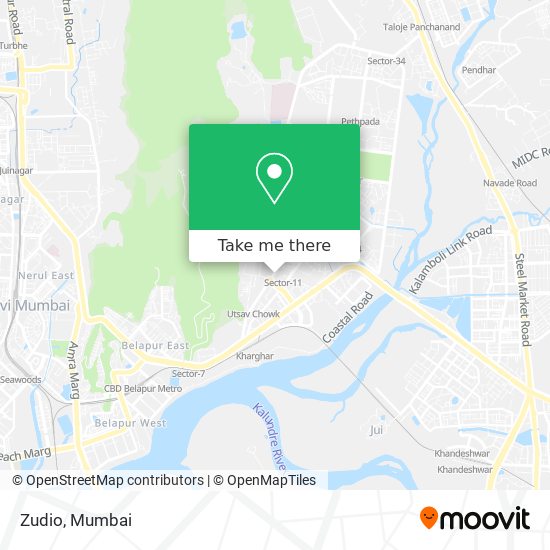 How to get to Zudio in Panvel by Bus, Train or Metro?