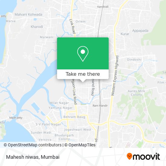 Mahesh niwas map