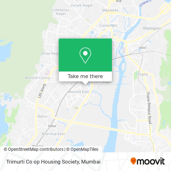 Trimurti Co op Housing Society map