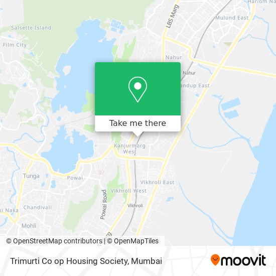 Trimurti Co op Housing Society map