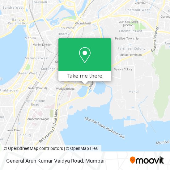 General Arun Kumar Vaidya Road map