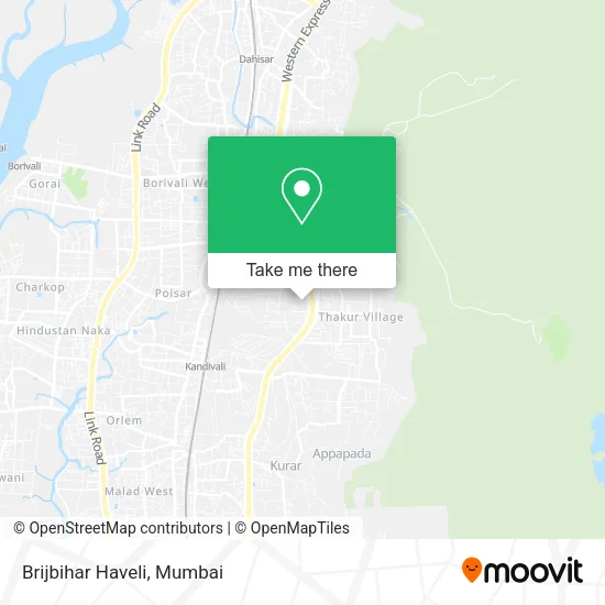 Brijbihar Haveli map