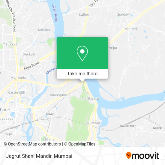 Jagrut Shani Mandir map