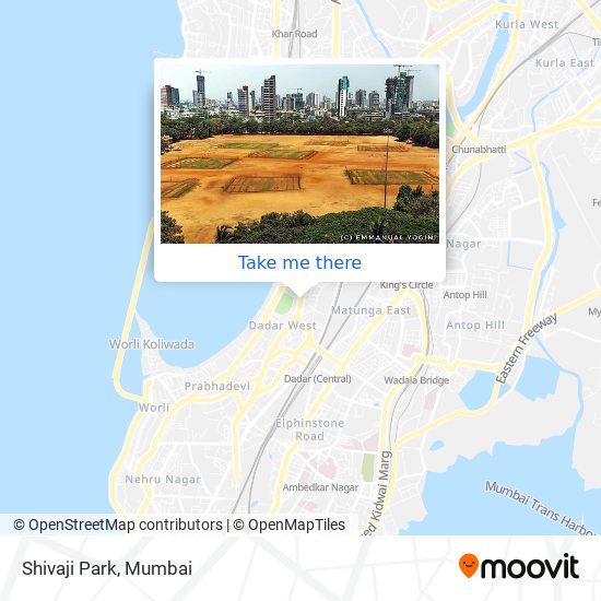 Shivaji Park map
