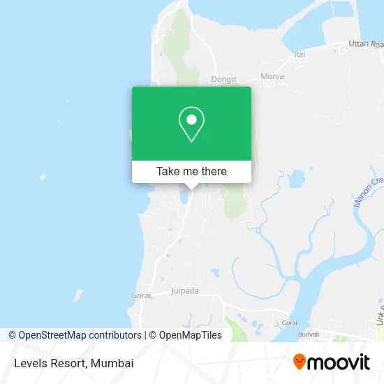 Levels Resort map