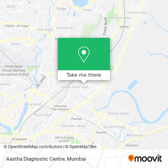 Aastha Diagnostic Centre map