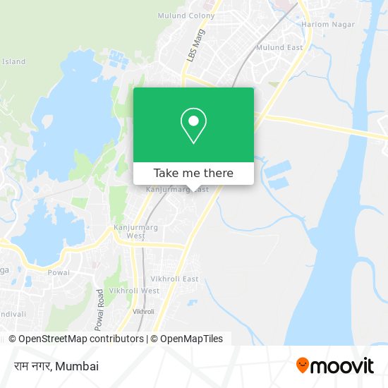 राम नगर map