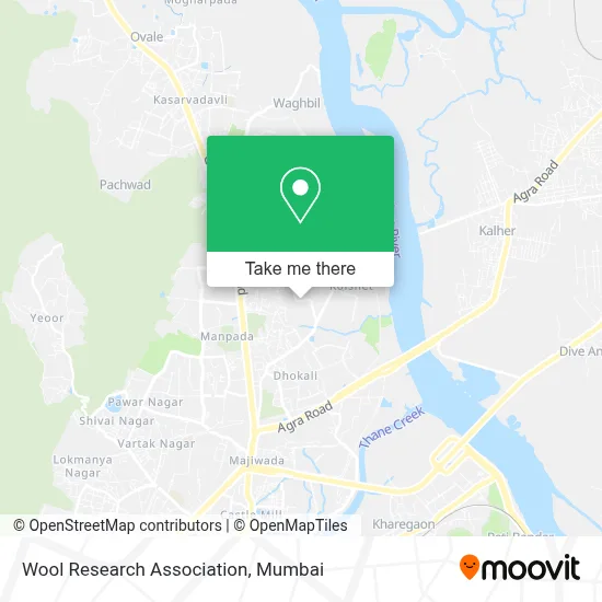 Wool Research Association map