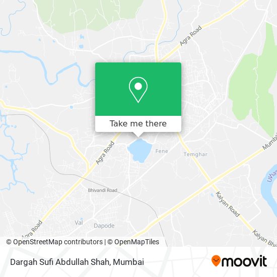 Dargah Sufi Abdullah Shah map