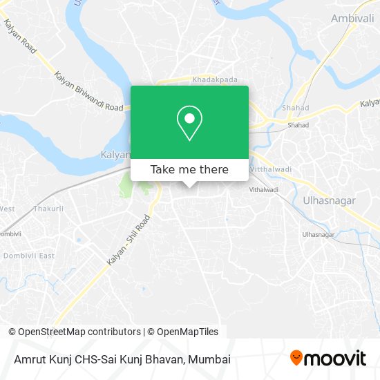Amrut Kunj CHS-Sai Kunj Bhavan map