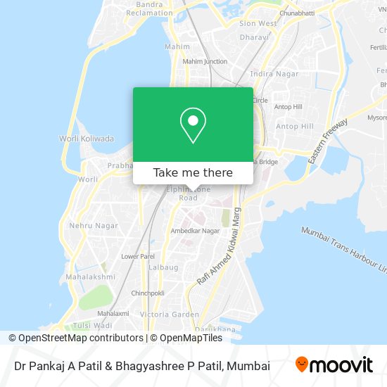 Dr Pankaj A Patil & Bhagyashree P Patil map