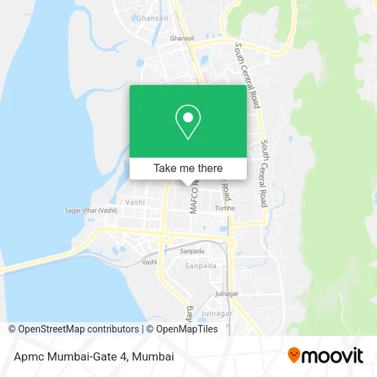 Apmc Mumbai-Gate 4 map