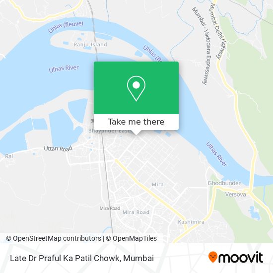 Late Dr Praful Ka Patil Chowk map