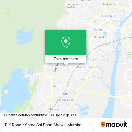 P K Road / Shree Sai Baba Chowk map