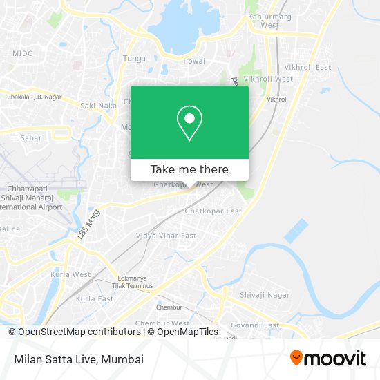 Milan Satta Live map