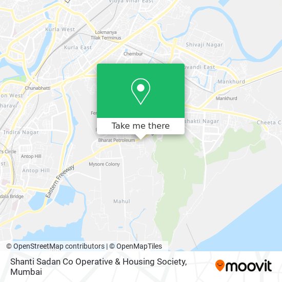 Shanti Sadan Co Operative & Housing Society map