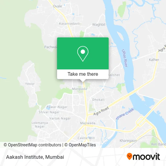 Aakash Institute map
