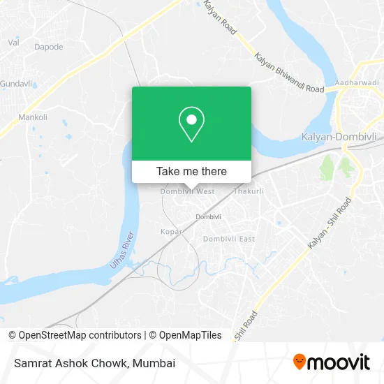 Samrat Ashok Chowk map