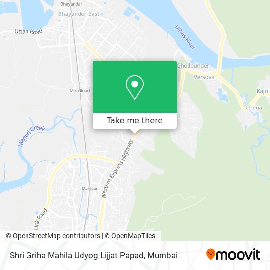 Shri Griha Mahila Udyog Lijjat Papad map