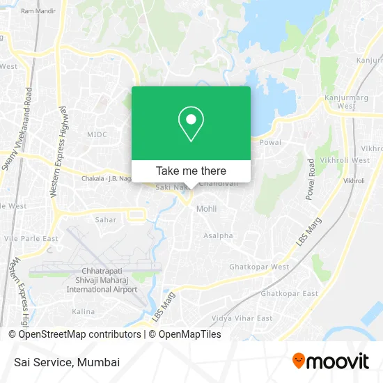 Sai Service map