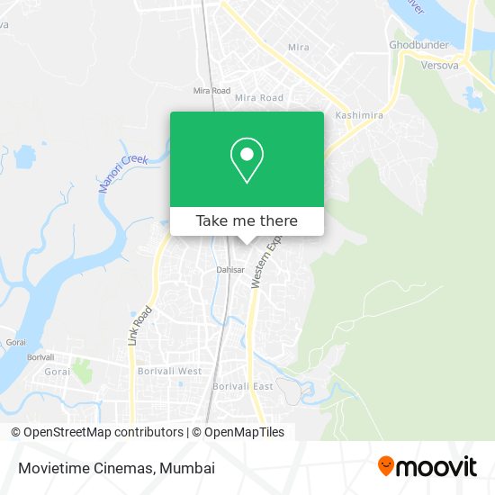 Movietime Cinemas map