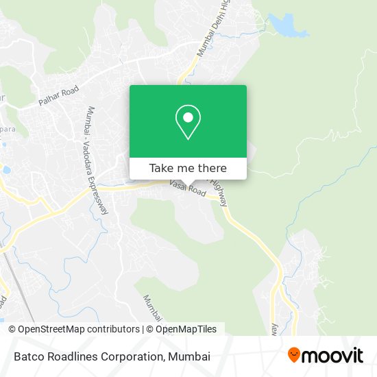 Batco Roadlines Corporation map