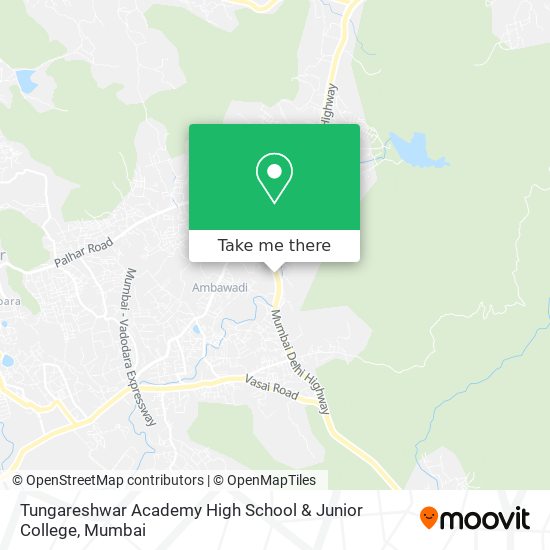 Tungareshwar Academy High School & Junior College map