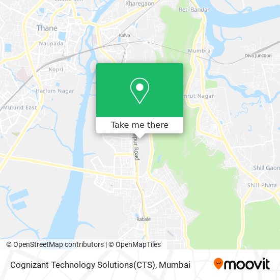 Cognizant Technology Solutions(CTS) map