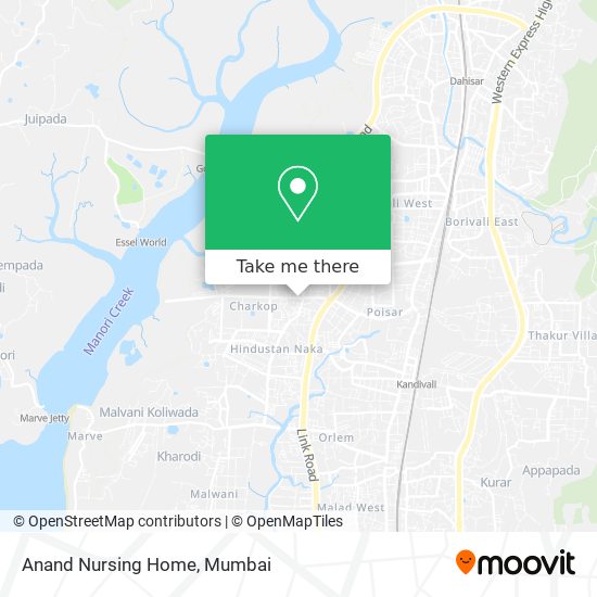 Anand Nursing Home map