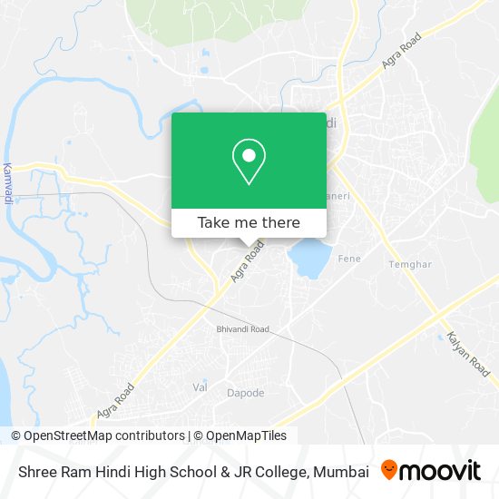 Shree Ram Hindi High School & JR College map