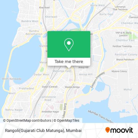 Rangoli(Gujarati Club Matunga) map