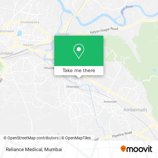 Reliance Medical map