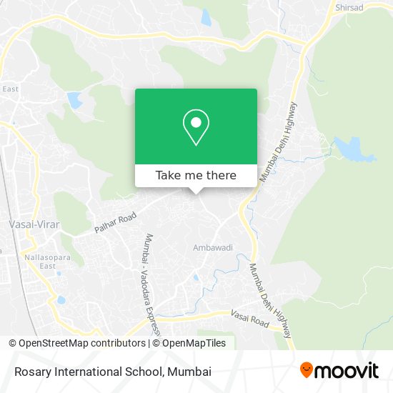 Rosary International School map